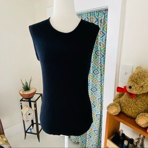 Karen Scott Knit Sleeveless Top (size L)